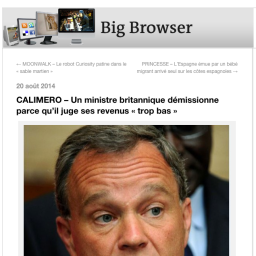 CALIMERO – Un ministre britannique démissionne parce qu’il juge ses revenus « trop bas »